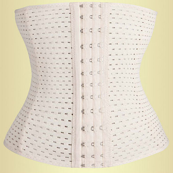 New Fashion Latex Waist Trainer 9 Steel Boned Waist Training Corsets 3 hooks Waist Cincher Sexy Women Shapewear