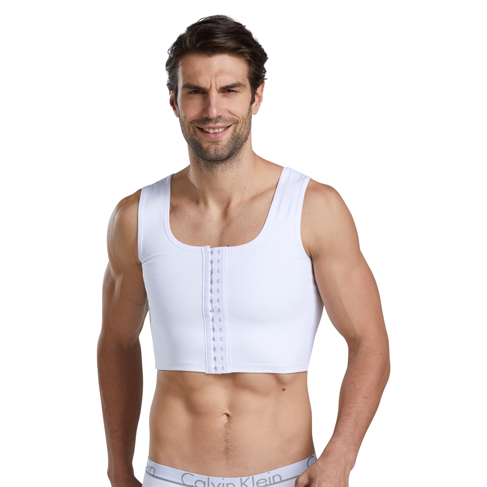 Brand No.013 Fajas Para Hombres Slimming Body Shaper Corset Compression Shirts Weight Loss Hide Gynecomastia Chest Vest