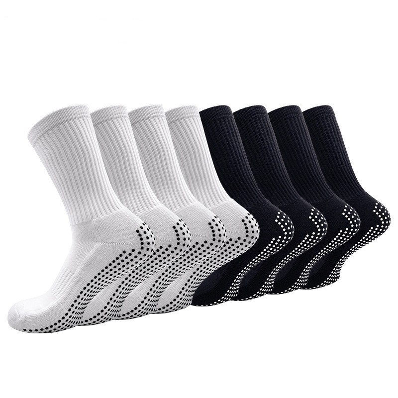 Custom socks crew Anti Slip Socks Grip Adult Kids Socks For Sports