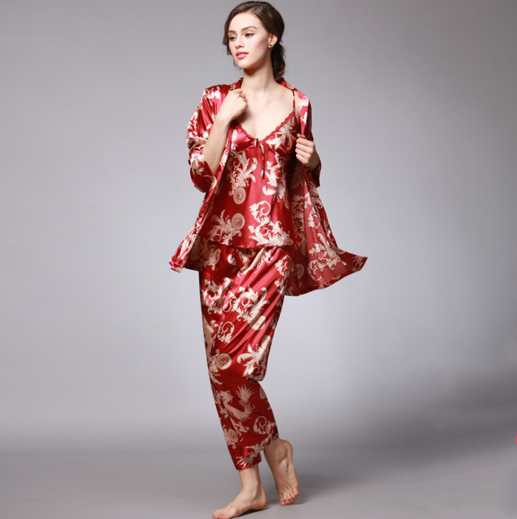 2019 Hot sale Super Lady sleeping wear women's cotton pajamas long sleeve sexy nighty design China wholesale woman's sleepwear