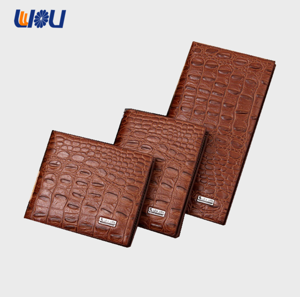 2019 hotsale Baellery Men Business PU leather wallet for young man