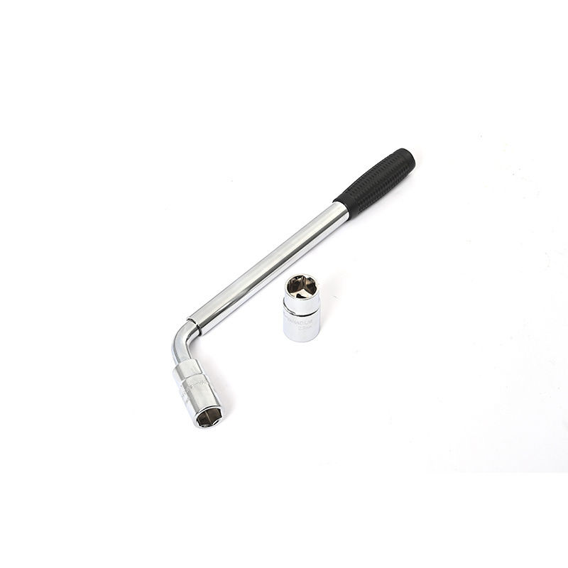 Telescoping Lug Wrench Lightweight Adjustable Wrench L Type Telescopic Tire Wrench