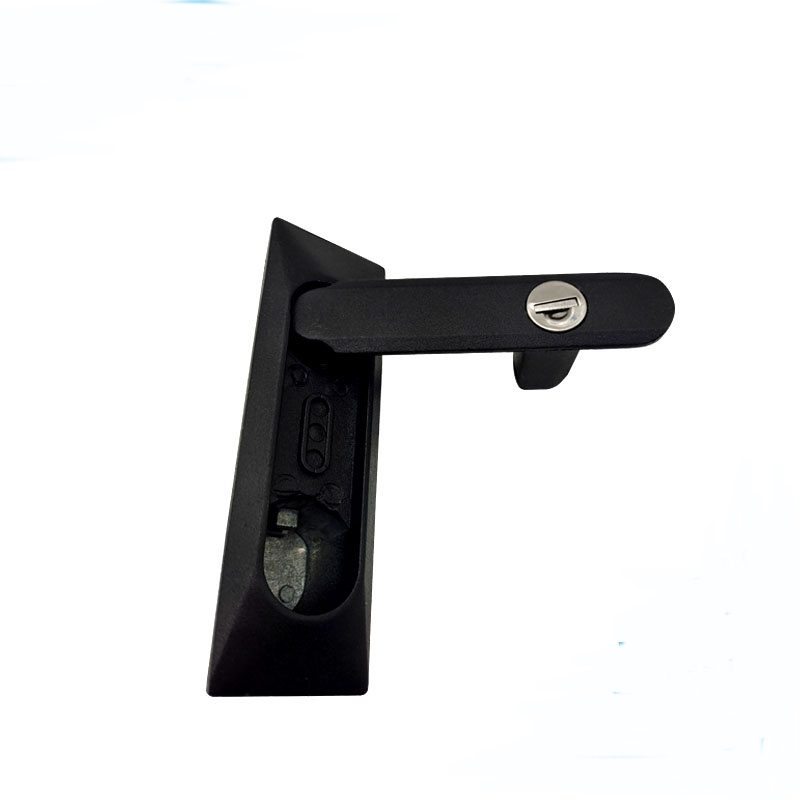 Hengsheng MS861 Zinc Alloy Customizable Logo Swing Handle Lock 3-Point Flat Panel Lock Industrial Panel Latch