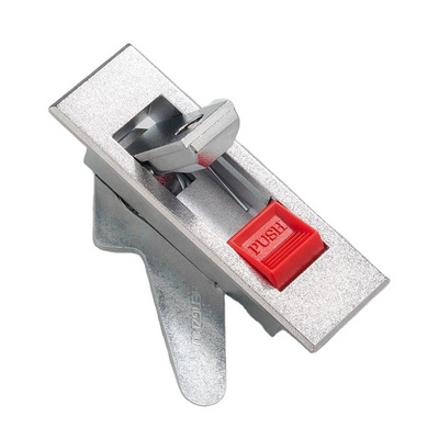 Factory Outlet Zinc Alloy Plane Lock Electric Push Button Door Lock for Metal Cabinet Fire Hydrant & Tool Box Cabinet