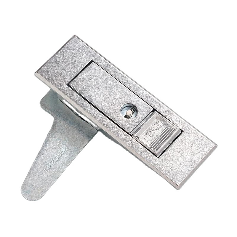 Factory Outlet Zinc Alloy Plane Lock Electric Push Button Door Lock for Metal Cabinet Fire Hydrant & Tool Box Cabinet