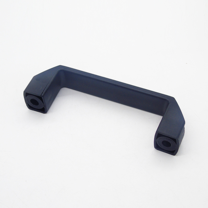 Hengsheng Best Price Plastic Pull Handles Door Cabinet Black Rectangular Pull Handle Different Size Durable U Door Handle