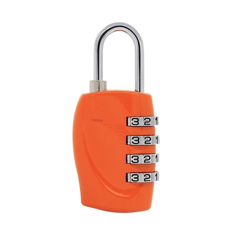 Hot sales 4 Digital Combination Suitcase Padlock Luggage Travel Lock combination padlock numbers door locks