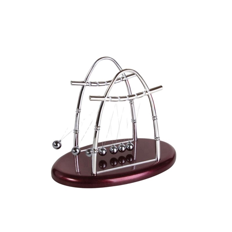 Magic Physics balance Swinging Magnetic Sculpture Spheres Newtons Cradle