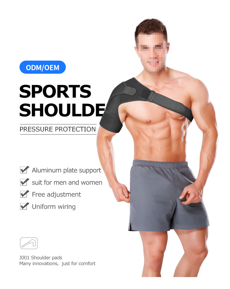 Good quality adjustable shoulder support brace neoprene fitness shoulder protector