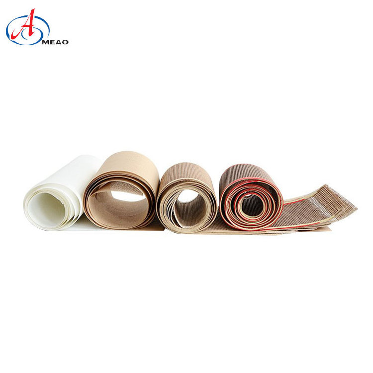 High temperature PTFE Coated Fiberglass Mesh Conveyor Belt