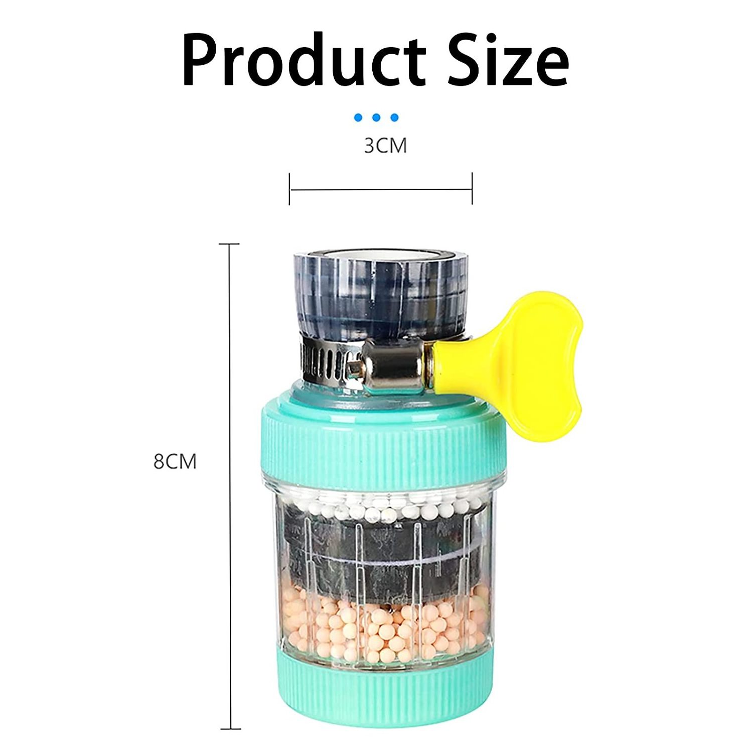 Household Kitchen Faucet Mount Filter water purifier 5layer water purification carbon filter mini faucet purifier