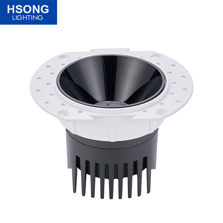 5W 7W 10W 12W 18W 20W Led Recessed Ceiling light Trimless Dali Downlight Dimming Anti Glare Spotlight for shop