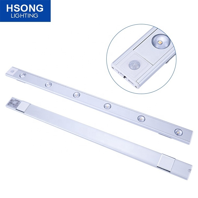 Free Sample Hot Sale LED Motion Sensor Closet Lights Under Cabinet Lighting Stick-on Anywhere Wireless Motion Sensor Led Light