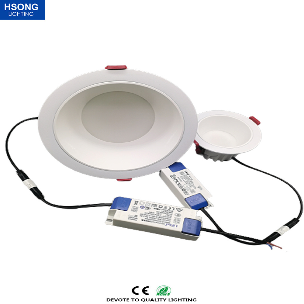 New design  2.5/3/3.5/5/6/8 inch led downlight recessed downlight trimless round downlight