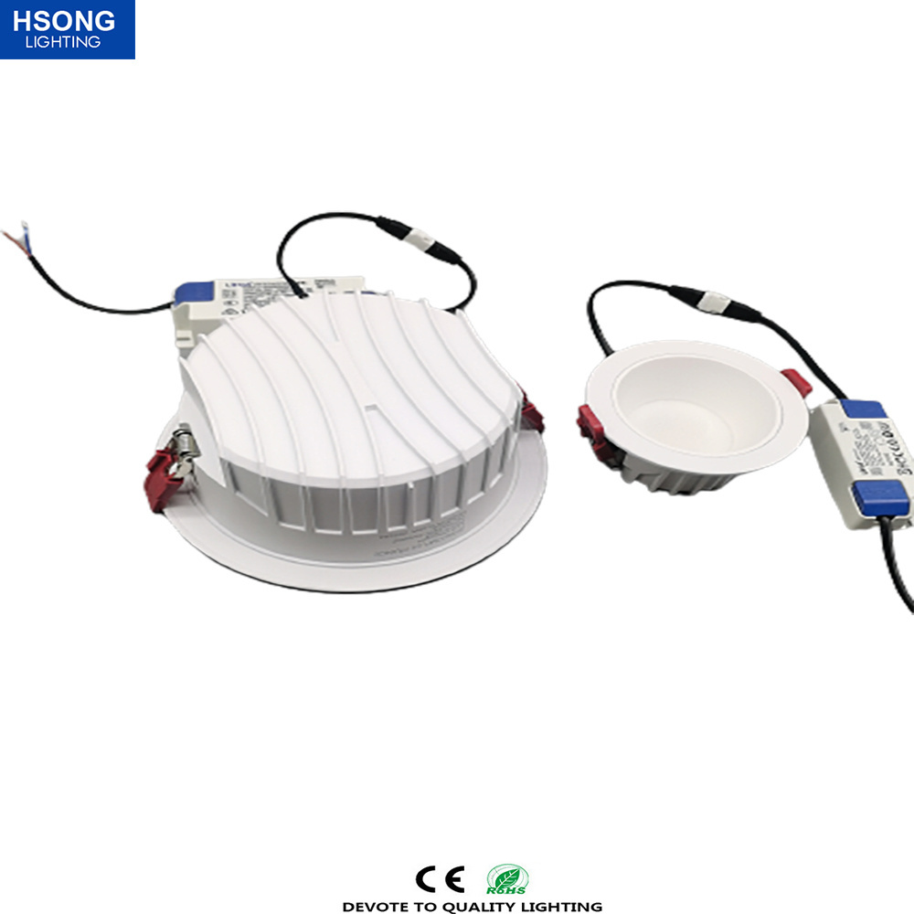 New design  2.5/3/3.5/5/6/8 inch led downlight recessed downlight trimless round downlight