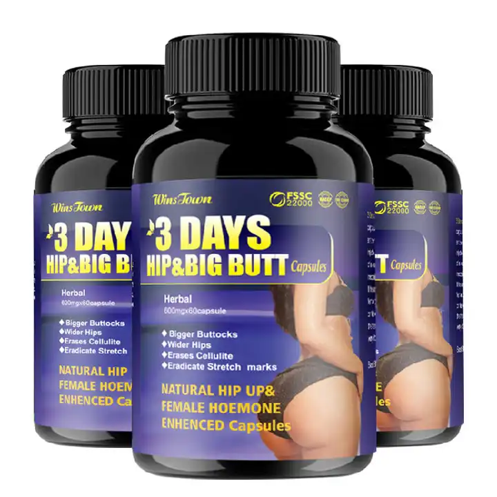 OEM explosion Big butt capsules Wins town enhance Buttock Firming Abundant Healthcare supplements herbal butt pills