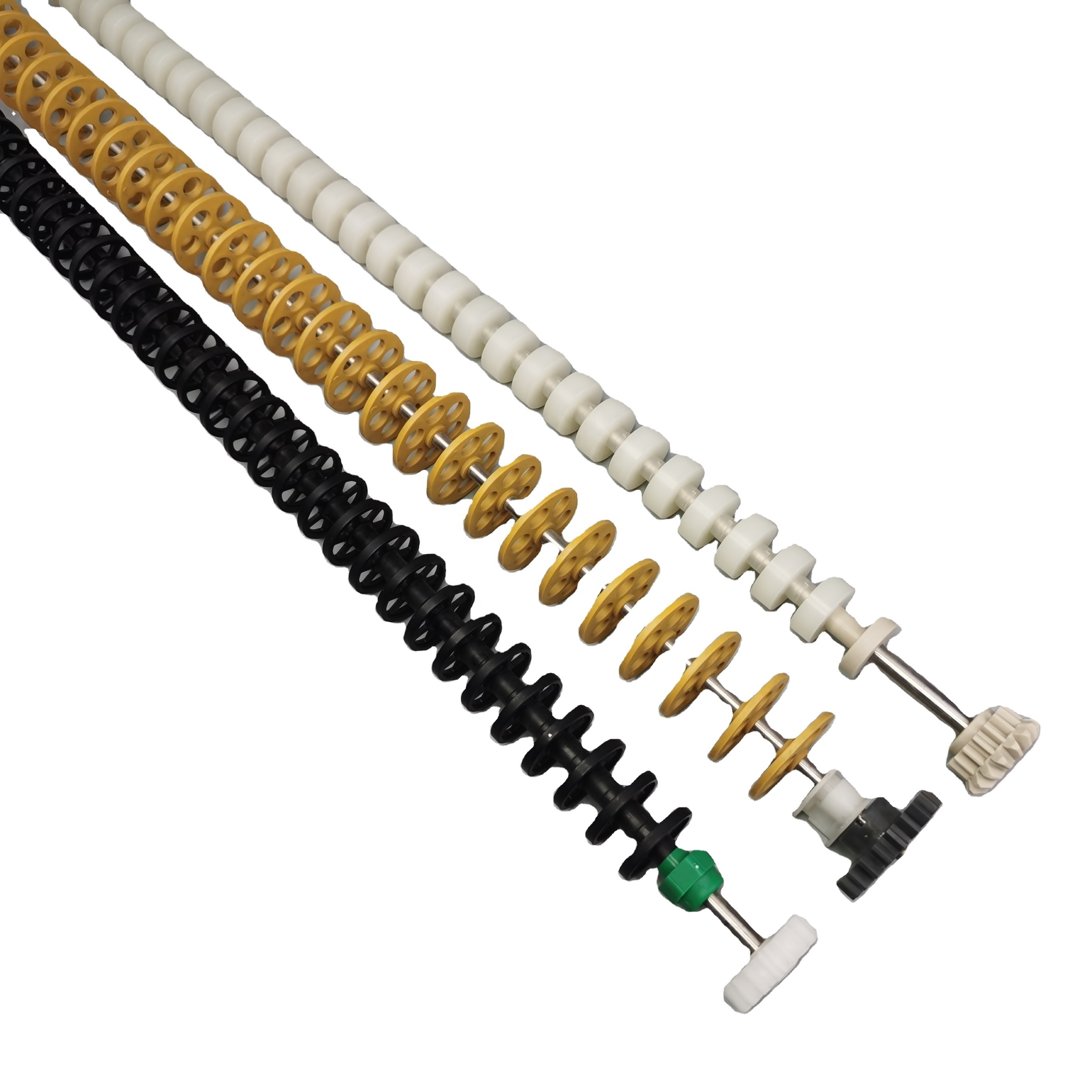 Professional PCB roll Conveyor System conveyor rollers  wheel disk roller for Washing/Drying Line