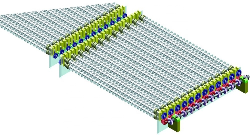 SES DES machine plastic conveyor wheel for PCB machine