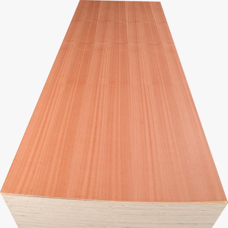 Sapely cherry larch vinyl of 2mm okoume bintangor birch sapeli teak maple wood veneer commercial plywood