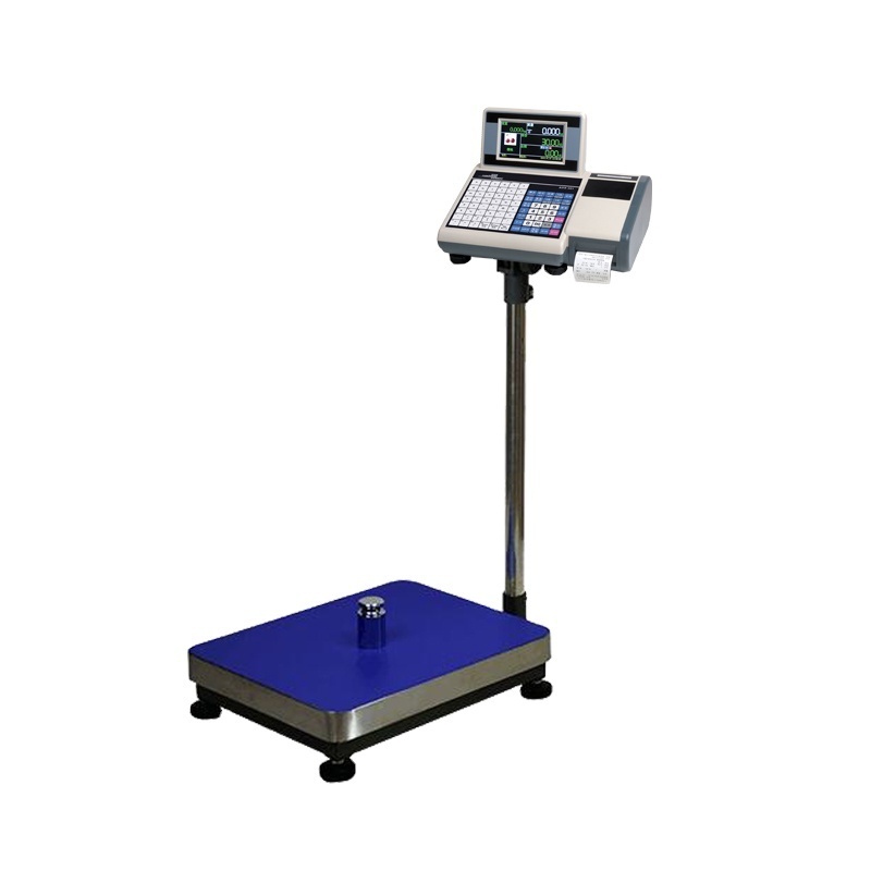 Electronic Scale 30-500KG Digital Weighing Scale Stainless Steel Thermal Receipt Printing Scale