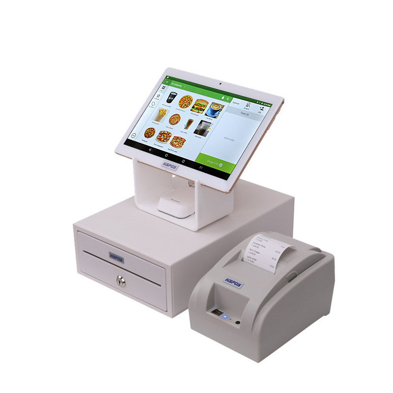 2021 10 Inch Android Pos System 2G 8G Android Pos With Printer