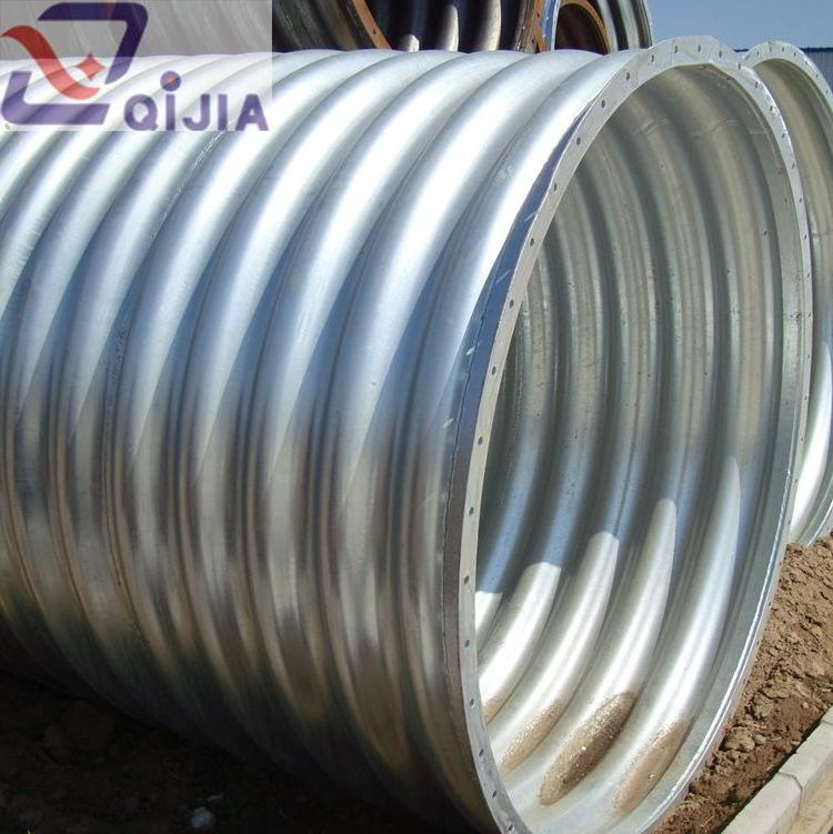 Galvanized Corrugated Culvert Pipe Prices 48 Corrugated Galvanized Culvert Pipe zinc-plate Corrugated Steel Culvert Prices