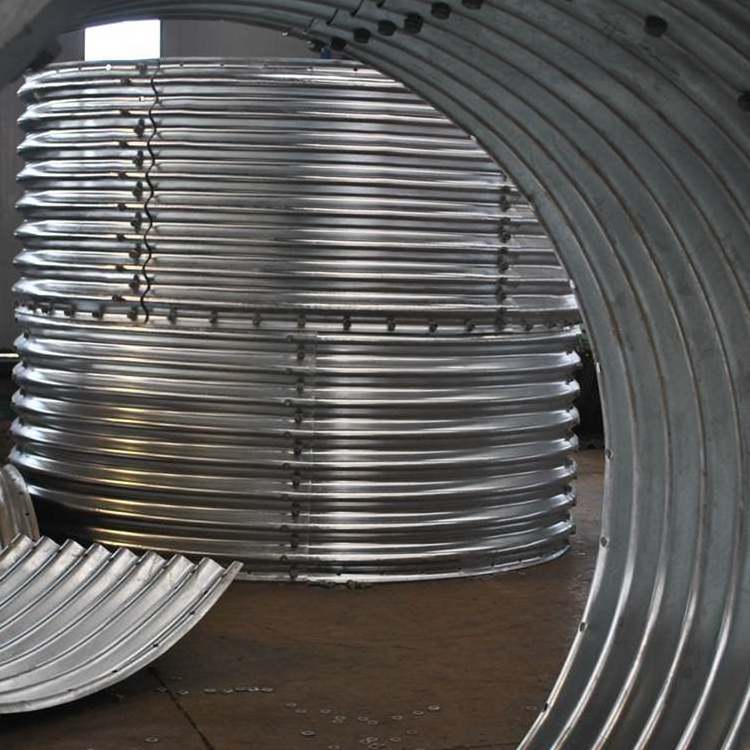 High quality corrugated structural arch plates with Q235 steel material used for shelter/tunnel/bridge