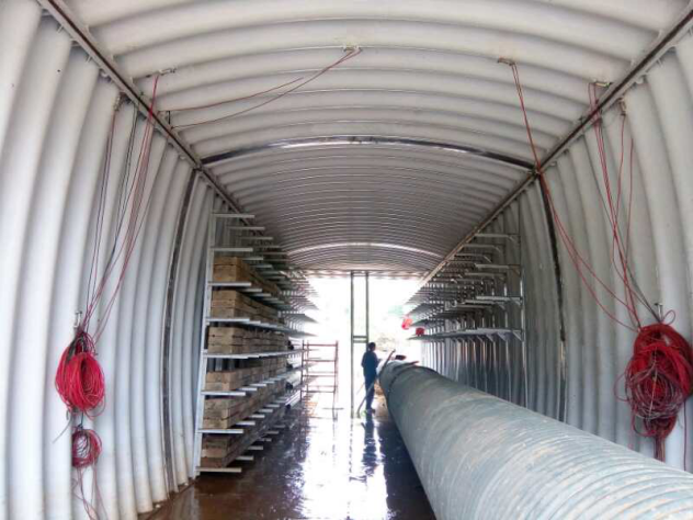 Cheaper price corrugated culvert pipe and steel box culvert