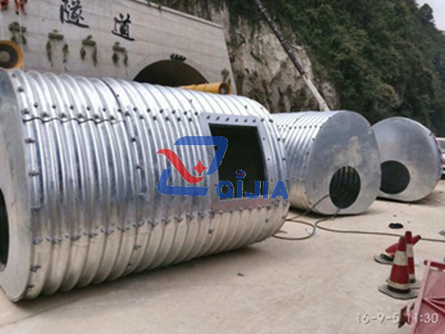 Produce export standard corrugated metal steel pipe arch 48 culvert pipe