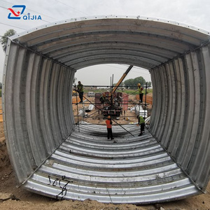 Cheaper price corrugated culvert pipe and steel box culvert