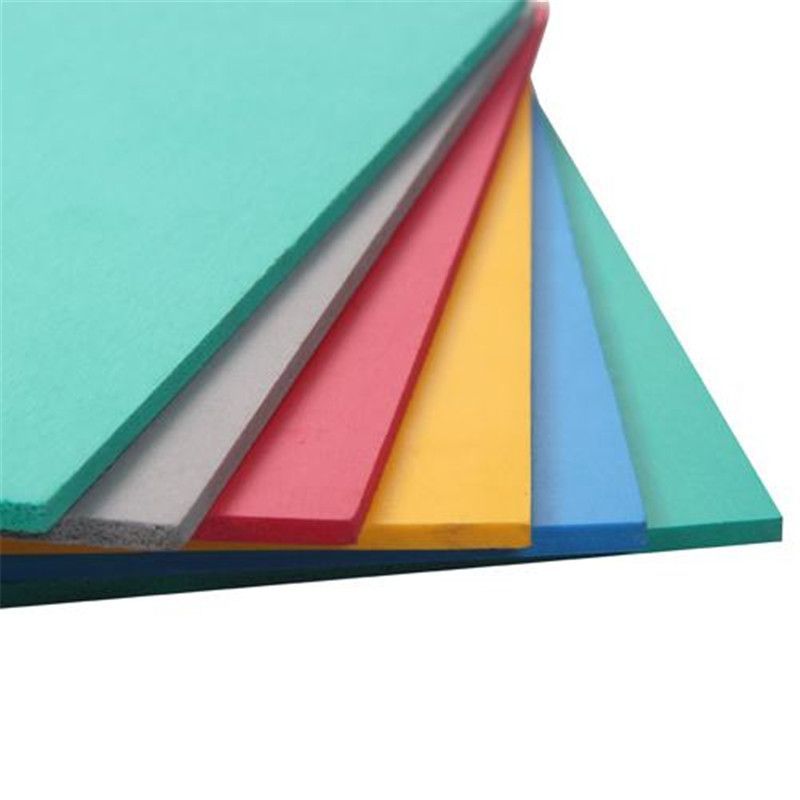 HSQY Jinbao Factory 4X8 Rigid Forex/Celuka/Sintra Core Foam Pvc Flexible Pvc Plastic Foam Board Sheet For Furniture Material