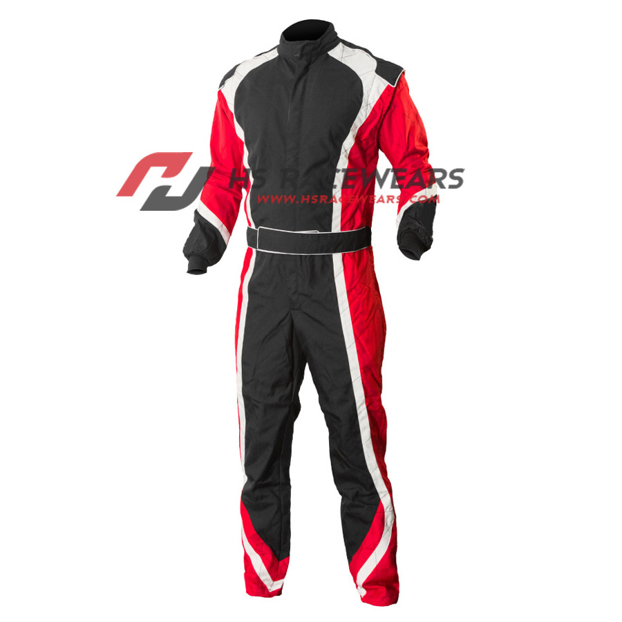 Double-Layer Stylish Mens Level 2 Go kart Racing Suit Karting Suits Sublimation Karting Suit