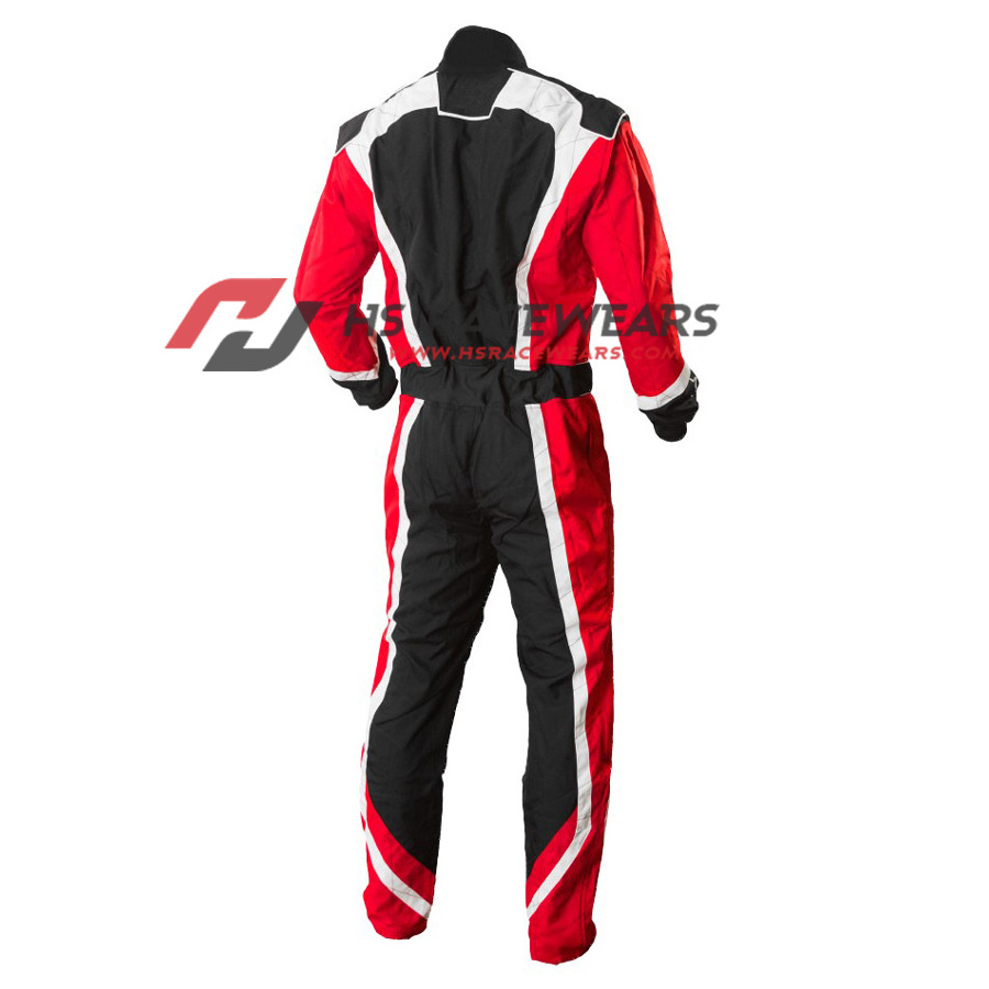 Double-Layer Stylish Mens Level 2 Go kart Racing Suit Karting Suits Sublimation Karting Suit