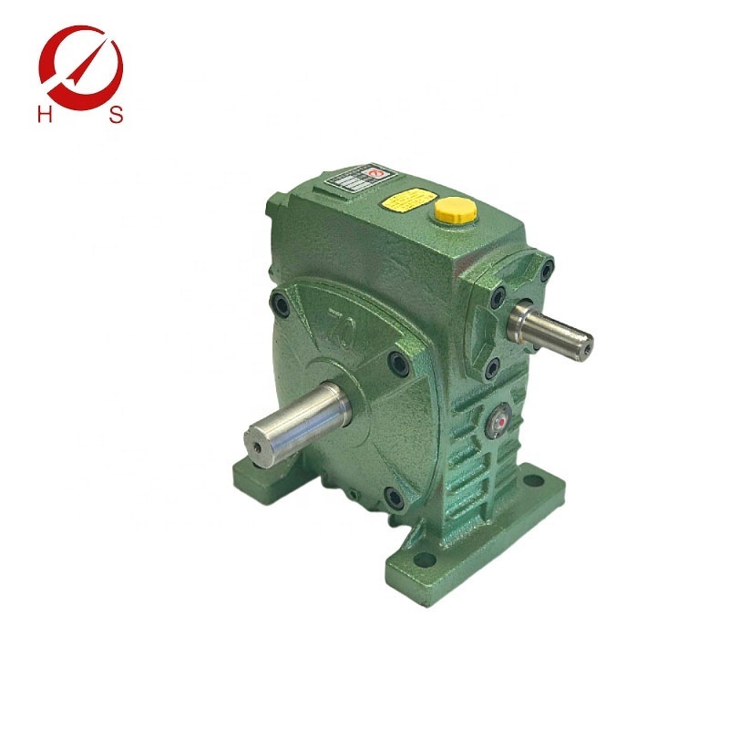 WPA 135 155 175 reducer  90 degree right angle  gearbox series variable ratio speed reducer worm drive gearbox with 3 phase moto