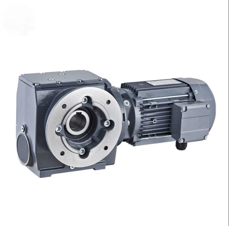 K87 147  series ac gear motor speed reducers integrated vertical reducer K57 horizontal gearbox hard tooth surface