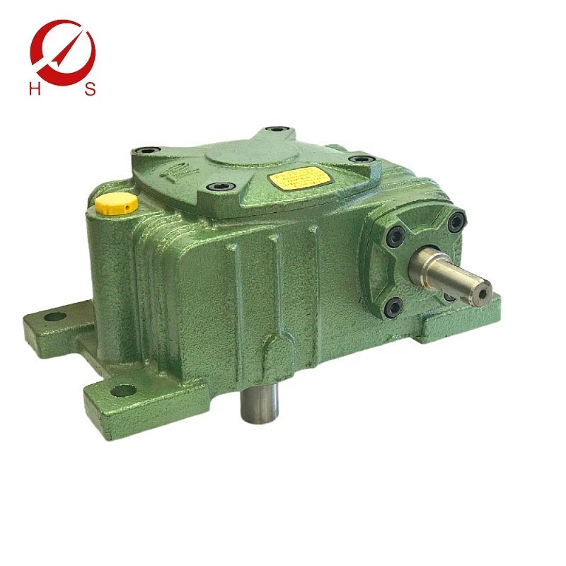 WPA 135 155 175 reducer  90 degree right angle  gearbox series variable ratio speed reducer worm drive gearbox with 3 phase moto