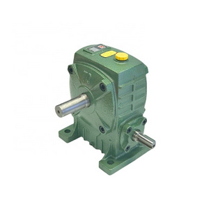 WPA 135 155 175 reducer  90 degree right angle  gearbox series variable ratio speed reducer worm drive gearbox with 3 phase moto