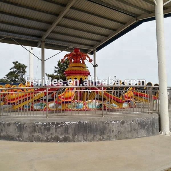 Swing and Rotating Amusement Park Rides Bouncing Machine