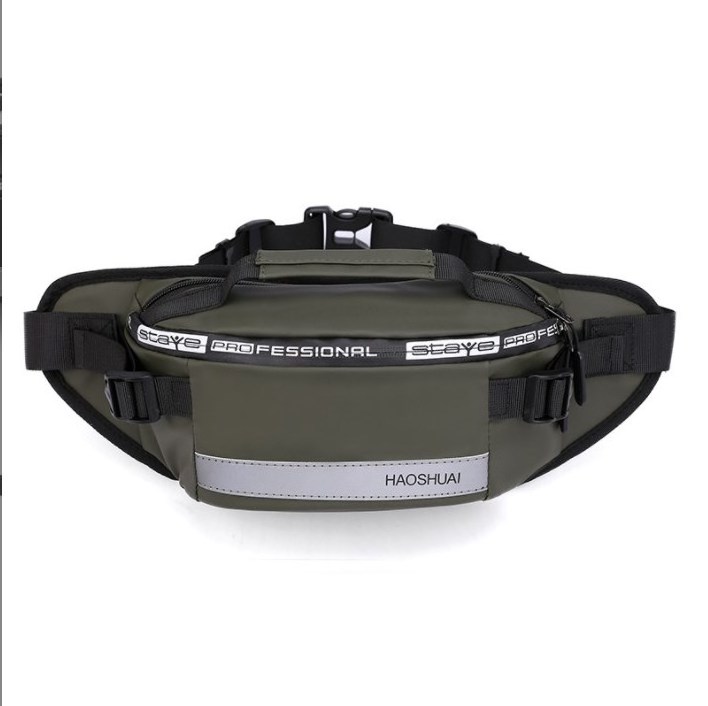 New Outdoor Anti-Theft Waist Bag Men Fashion Pack Waterproof Cell Phone Storage Bag Male Travel Belt Bag