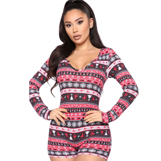 Wholesale sexy nighty women onesie short  pajamas sleepwear lounge wear women