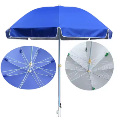 Feamont Hot Sale Sea Umbrella Beach Shelters Umbrella Tent Camping Large Sun & Rain Canopy Beach Umbrella