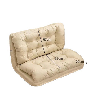 Balcony Folding Sofa Beanbag Easy Carry Lazy Sofa Durable Tatami Sofa Chair