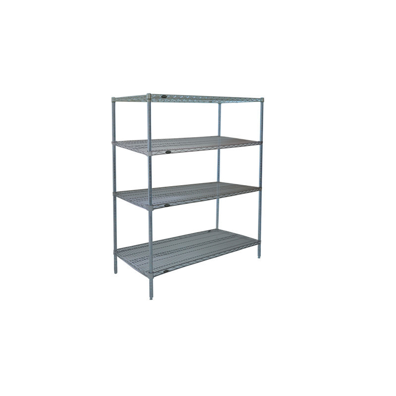 Powder Coated Heavy Duty Metal Storage Wire Shelves Adjustable Wire Rack Shelving