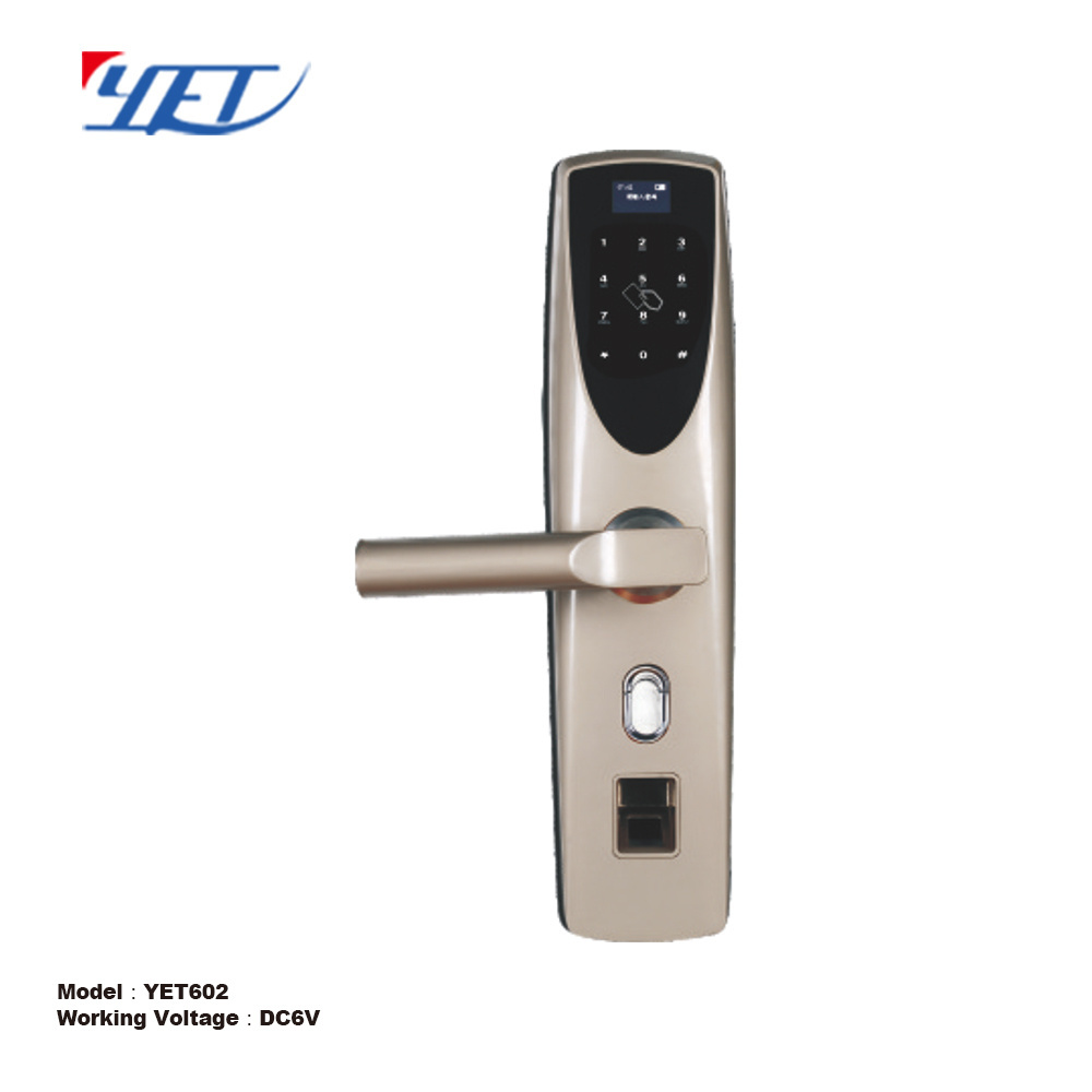 Anti-theft modern nfc card access door lock digital locks remote control