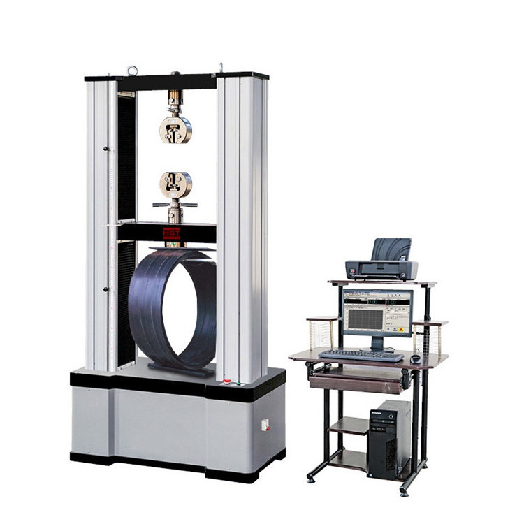 PP pipe ring stiffness 5 tons electronic pressure testing machine/inspection equipment