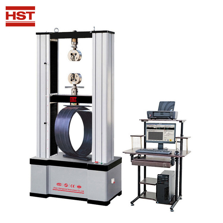 PP pipe ring stiffness 5 tons electronic pressure testing machine/inspection equipment