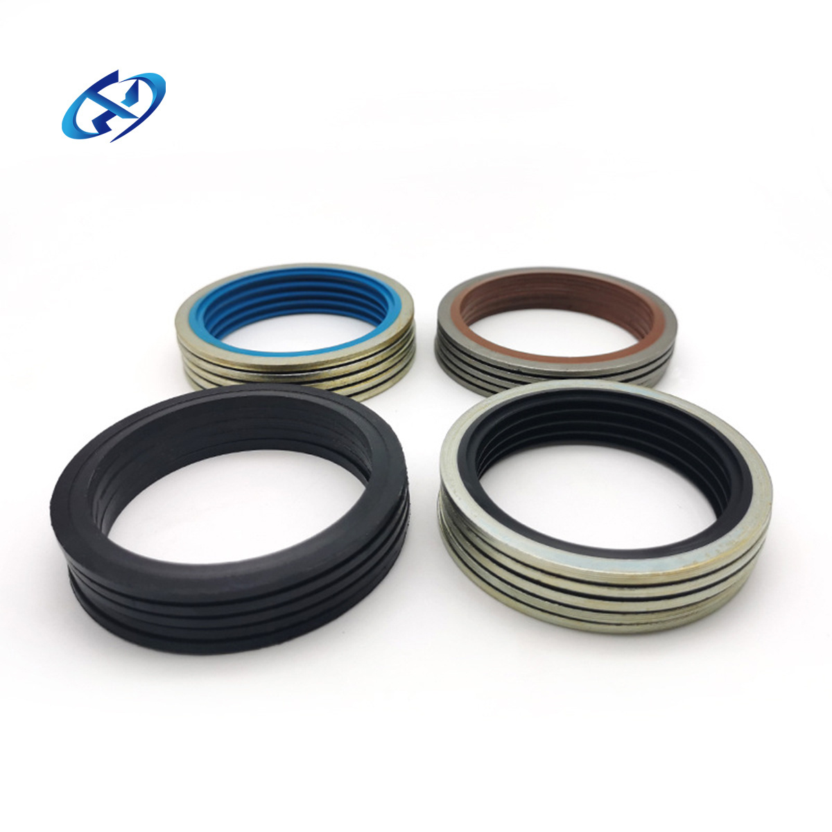 Standard Metal Rubber Bonded Washer Compound Gaskets flat rubber gasket