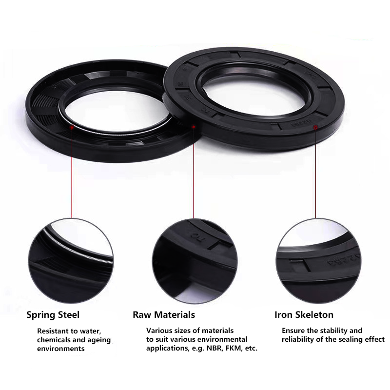 XH heavy truck oil seal isuzu 4jg2 crankshaft oil seals rear axle oil seal for higer coach bus