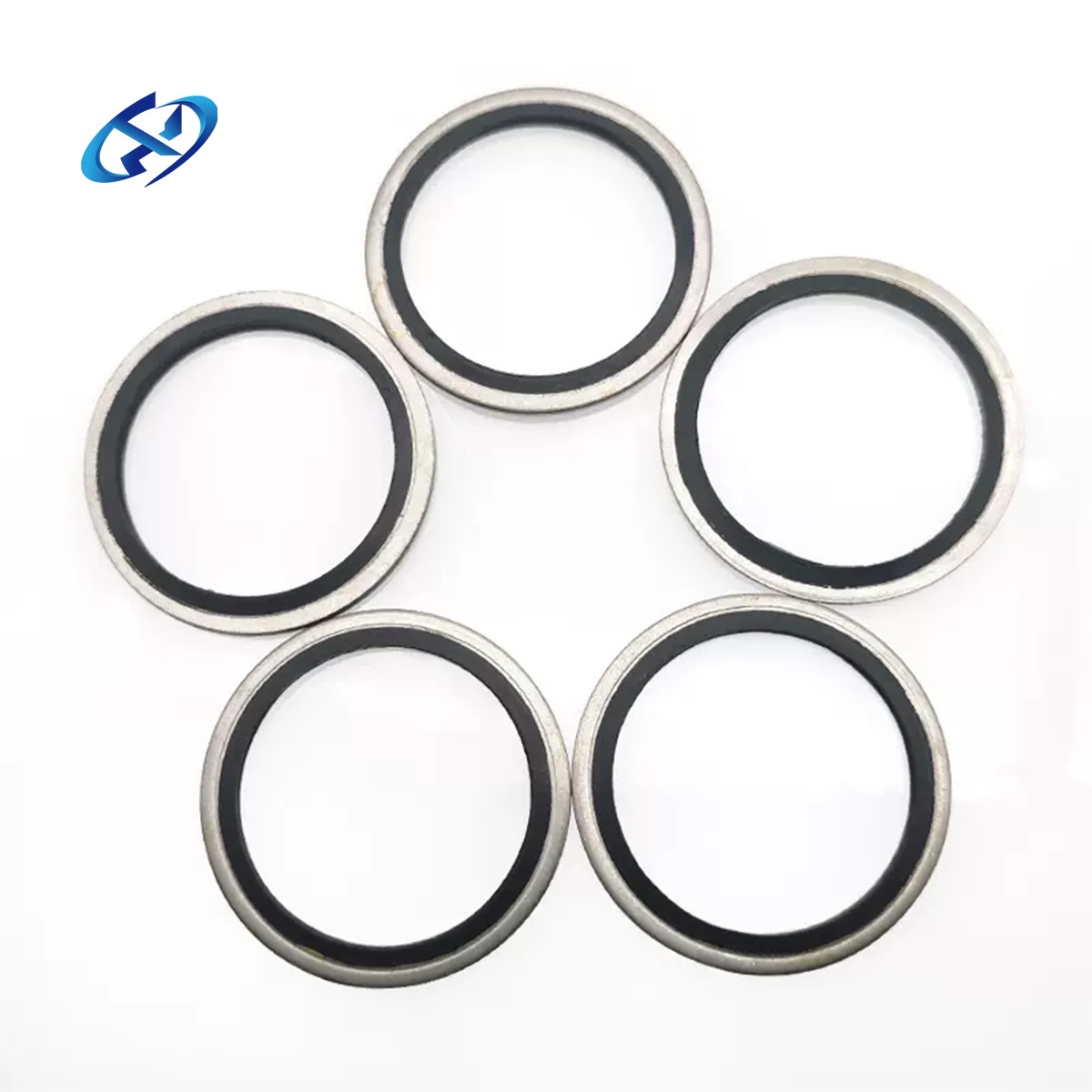 Standard Metal Rubber Bonded Washer Compound Gaskets flat rubber gasket