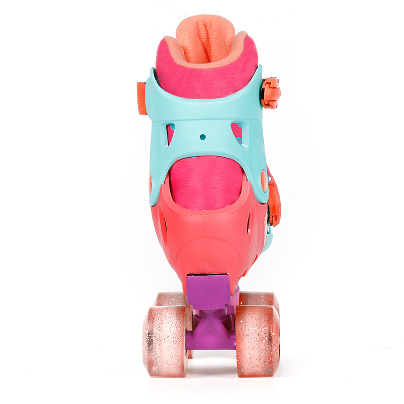 2022 New Model Quad Roller Skates Soy Luna Patines By Using Plastic And Mesh Is Suitable For Kids